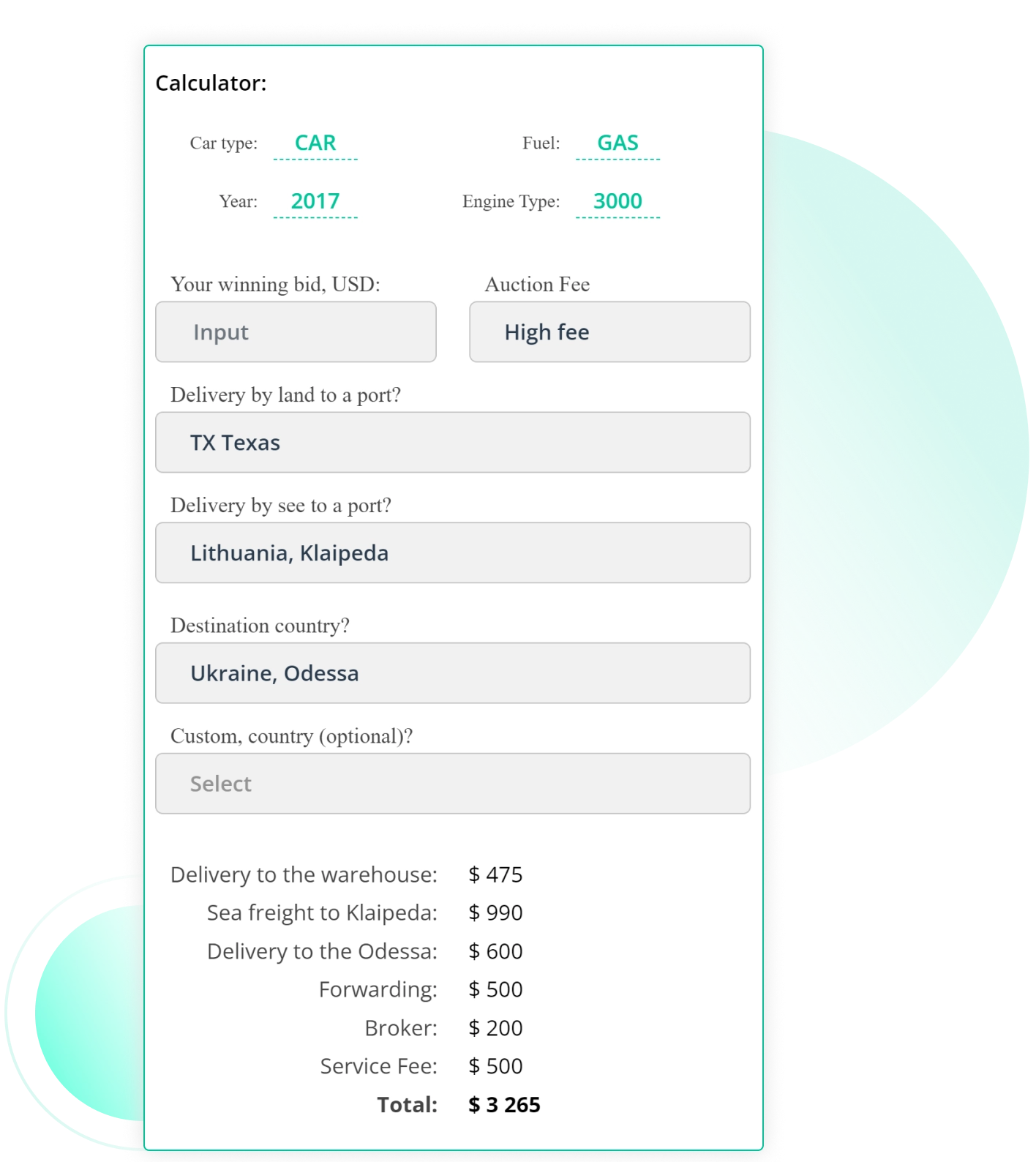 extensions-calculator