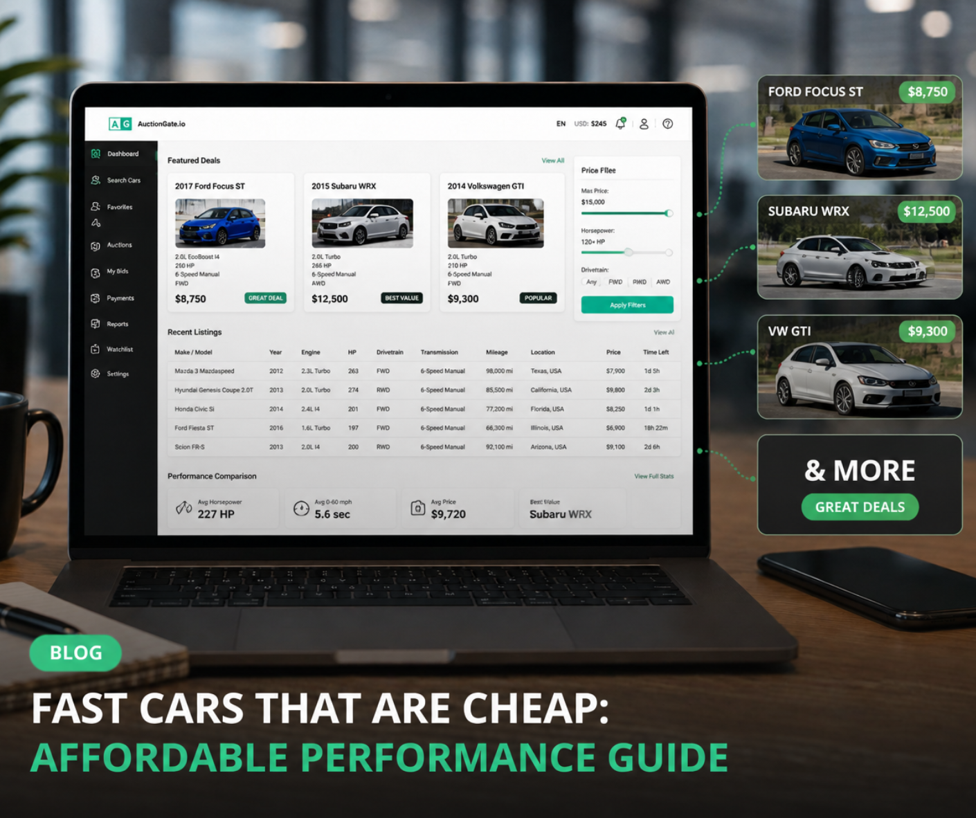 Fast Cars That Are Cheap: Affordable Performance Guide