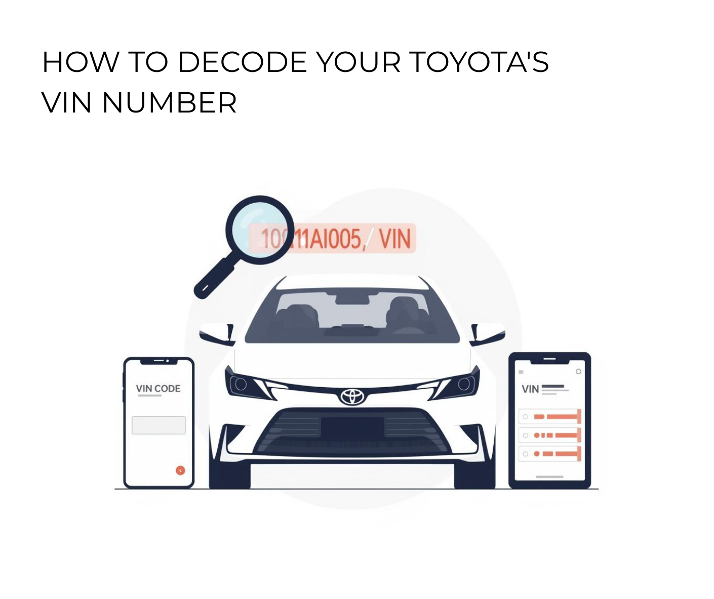 How To Decode Your Toyota's VIN Number